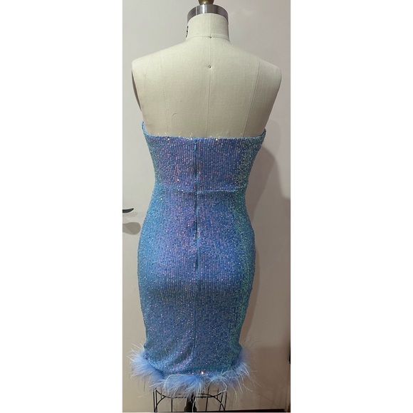 Fashion Nova Sequins Mini Dress - Picture 4 of 5